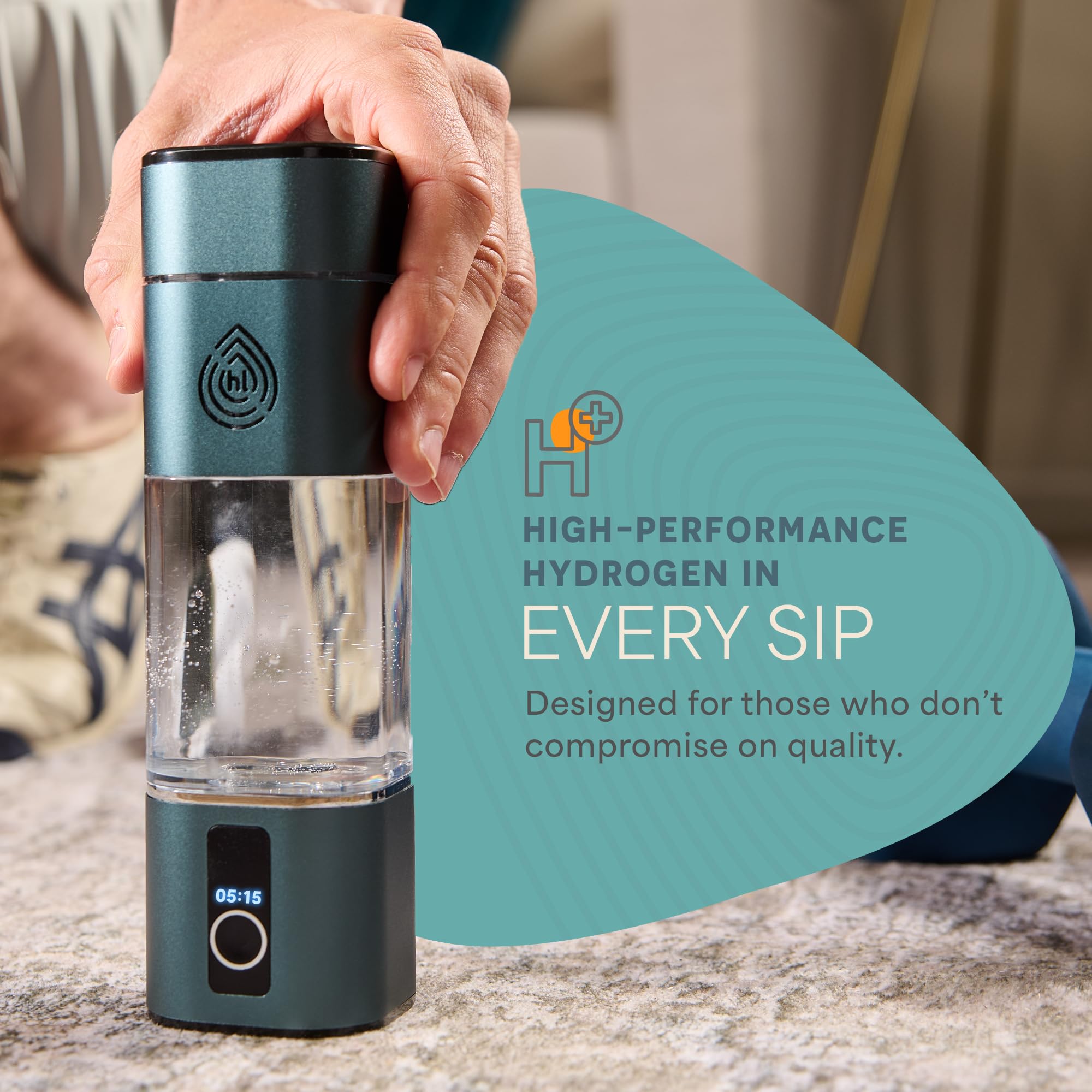 Amazon.com: Lifepro Hydrogen Water Bottle Generator with SPE/PEM